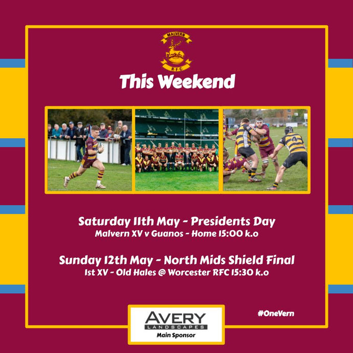 It is a big weekend for Malvern RFC 🏉☀️